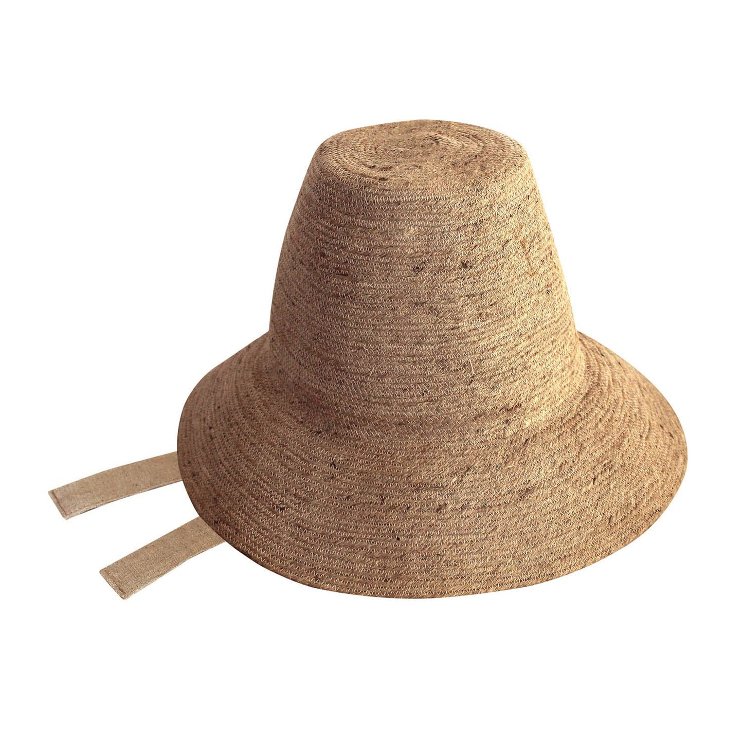 MEG Jute Straw Hat In Nude Beige